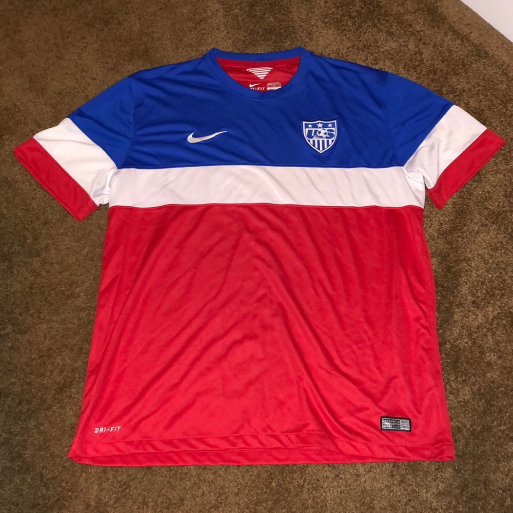 US Mens Soccer Jersey XL